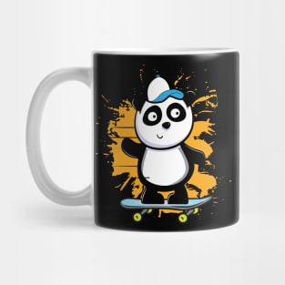 Skating Panda Mug